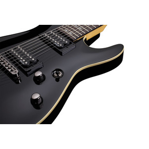SCHECTER OMEN-7 BLK - Электрогитара семиструнная Изображение