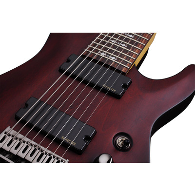 SCHECTER OMEN-8 WSN - восьмиструнна електрогітара Зображення