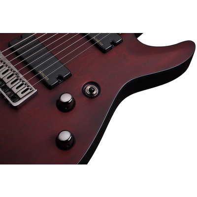 SCHECTER OMEN-8 WSN - восьмиструнна електрогітара Зображення