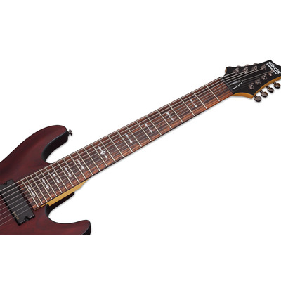 SCHECTER OMEN-8 WSN - восьмиструнна електрогітара Зображення