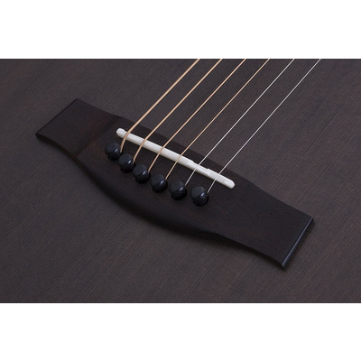 SCHECTER ORLEANS STUDIO AC SSTBLK - Акустична гітара з вирізом та підключенням Зображення