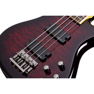 SCHECTER STILETTO EXTREME-4 BCH - Бас гитара четырехструнная Изображение