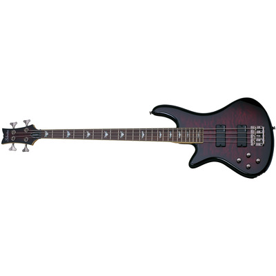 SCHECTER STILETTO EXTREME-4 BCH L/H - Бас гитара четырехструнная левосторонняя Изображение