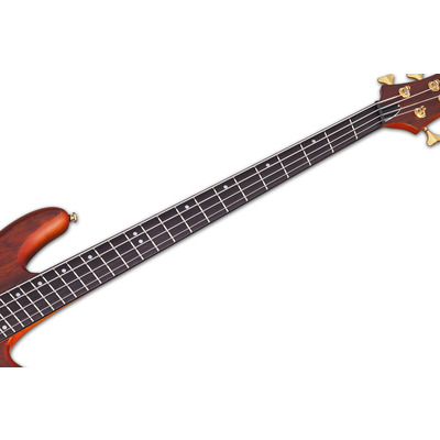 SCHECTER STILETTO STUDIO-4 FF HSN - чотириструнна бас-гітара, віяльні лади Зображення