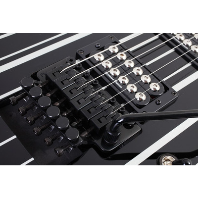 SCHECTER Synyster Gates Custom BLK/SIL - Электрогитара Изображение