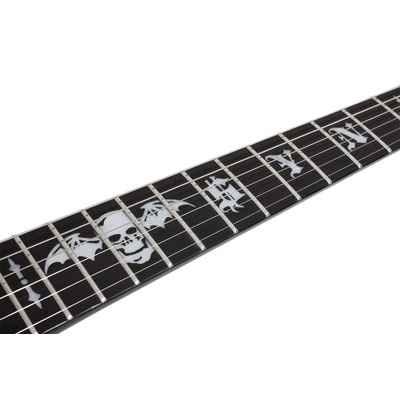 SCHECTER Synyster Gates Custom BLK/SIL - Электрогитара Изображение