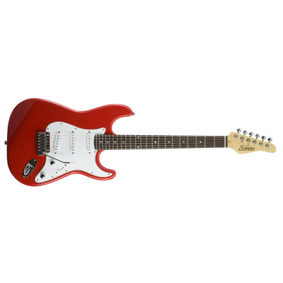 SCHECTER VS-1 S/S/S HOT ROD RED - Электрогитара Изображение