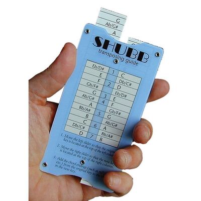 Кишеньковий транспонатор та посібник з розташування каподастру - SHUBB GT10 (TG1) - Зображення