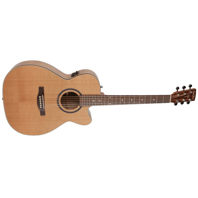 Simon&Patrick 040469 - CW GT Concert Hall Cedar EQ with Bag (Made in Canada) - Акустична гітара з підключенням Зображення