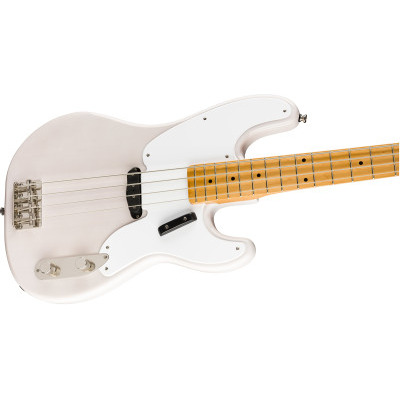 Бас-гитара SQUIER by FENDER CLASSIC VIBE '50S PRECISION BASS MAPLE FINGERBOARD WHITE BLONDE Изображение