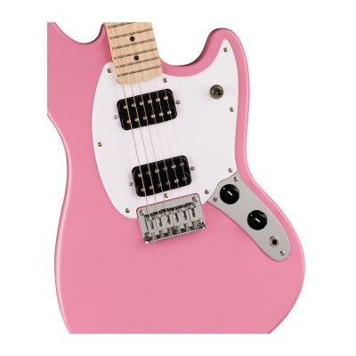Електрогітара SQUIER by FENDER SONIC MUSTANG HH MN FLASH PINK Зображення