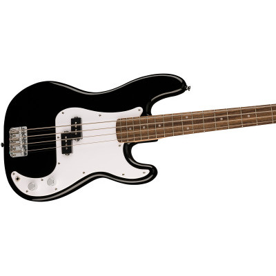 Бас-гитара SQUIER by FENDER SONIC PRECISION BASS LRL BLACK Изображение