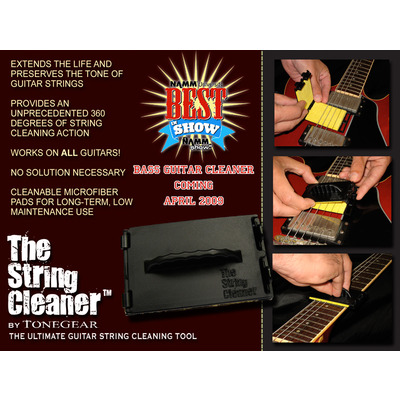 STRING CLEANER - Протирання для струн Зображення