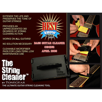 STRING CLEANER - Протирання для струн Зображення