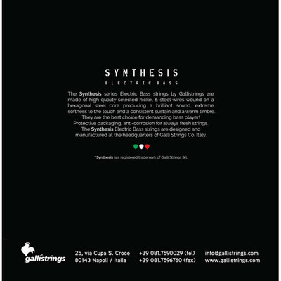 Струни для бас-гітари Gallistrings BSN50110 4 STRINGS MEDIUM HEAVY Зображення