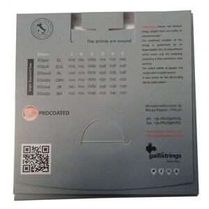 Струны для электрогитары Gallistrings EG1052 CUSTOM BLUES HEAVY Изображение