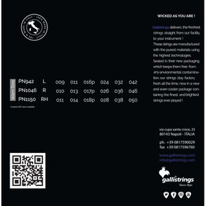 Струны для электрогитары Gallistrings PN1150 REGULAR HEAVY Изображение