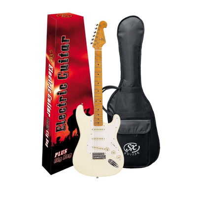SX SST57+/VWH - Електрогітара з чохлом Зображення