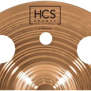 Тарілка Meinl HCSB12TRS HCS Bronze 12” Trash Splash Изображение