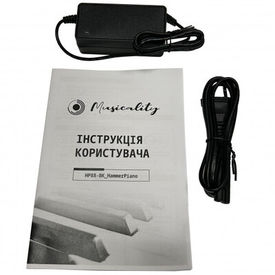 Цифрове піаніно (в комплекті з чохлом) Musicality HP88-WH _HammerPiano Зображення