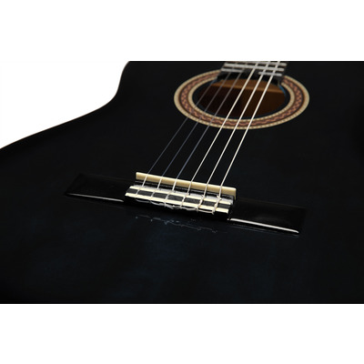 VALENCIA VC103LBK - 3/4 классическая левосторонняя гитара Изображение