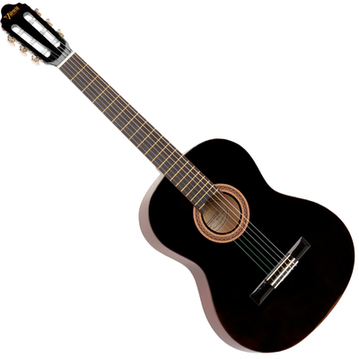 VALENCIA VC104LBK - 4/4 классическая левосторонняя гитара Изображение