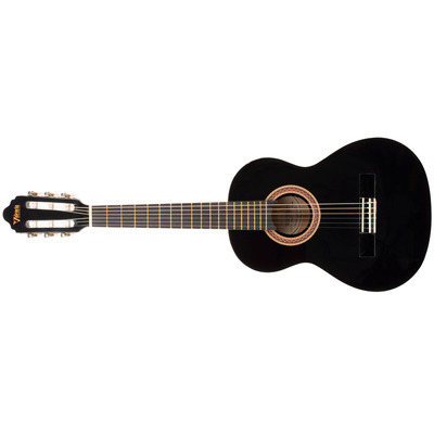 VALENCIA VC104LBK - 4/4 классическая левосторонняя гитара Изображение