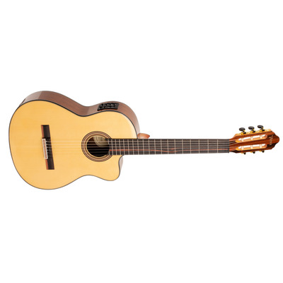 VALENCIA VC564CE - 4/4 классическая гитара с вырезом и подключением Изображение