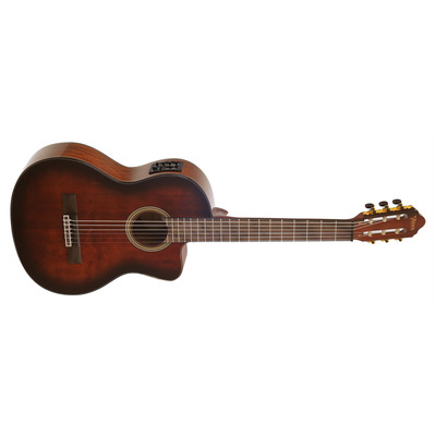 VALENCIA VC564CEBSB- 4/4 классическая гитара с вырезом и подключением Изображение