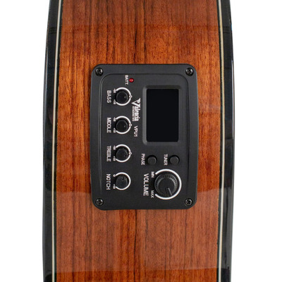 VALENCIA VC564CEL - 4/4 классическая левосторонняя гитара с вырезом и подключением Изображение