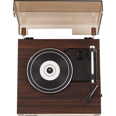 Виниловый проигрыватель Crosley Scout Turntable (Walnut) Изображение