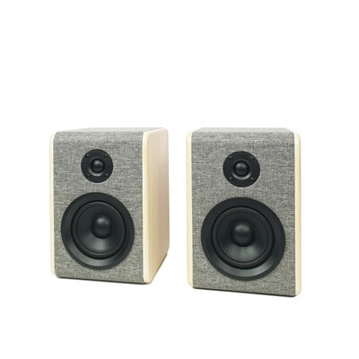 Виниловый проигрыватель Gadhouse Dean (Haze Grey) в комплекте с акустическими системами Изображение