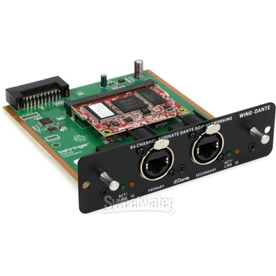 DANTE Карта расширения для Wing BEHRINGER WINGDANTE Изображение