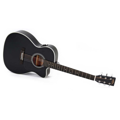 Електроакустична гітара Sigma 000MC-1STE-BK + Зображення