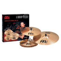 Набір тарілок Meinl MCS 3 Cymbal Set Up Bronze (14 Hihat, 16 Crash, 20 Ride) Зображення