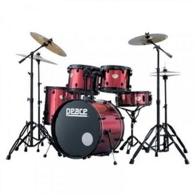 Ударна установка Peace DP-2216C #25 Wine Red (без тома 13"х10") Изображение