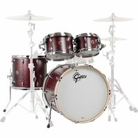 Барабанная установка Gretsch USA Brooklyn GB-E8246 Satin Cherry Red Изображение
