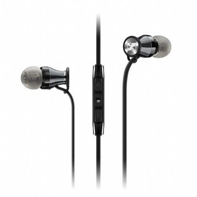 Навушники з мікрофоном Sennheiser MOMENTUM M2 IE Black Зображення