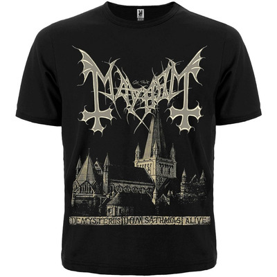 Футболка Mayhem "De Mysteriis Dom Sathanas" Изображение