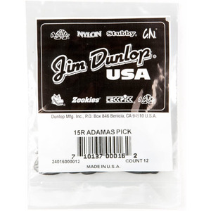 Медіатори Dunlop Adamas 15R (12 шт) Зображення