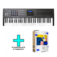 MIDI-клавиатура Arturia KeyLab 61 MkII Black Edition + V Collection 8.2 Изображение