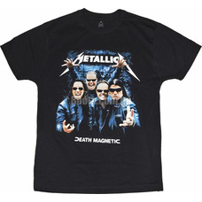 Футболка Metallica Death Magnetic (фото группы) Изображение