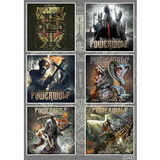 Стикерпак Powerwolf (album covers) SP-178 Изображение
