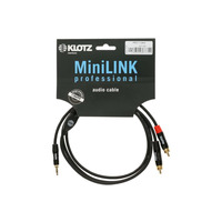 Кабель коммутационный Klotz Minilink Pro Y-Cable Black 0.9 m (KY7-090) Изображение