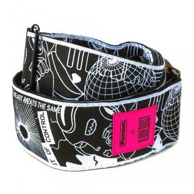 Ремень гитарный Dunlop ILD11 I Love Dust Robot Heart Изображение
