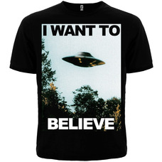 Футболка The X-Files: I Want to Believe Изображение