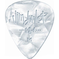 Комплект медіаторів Dunlop 4830-04 White Perloid (432шт) Зображення