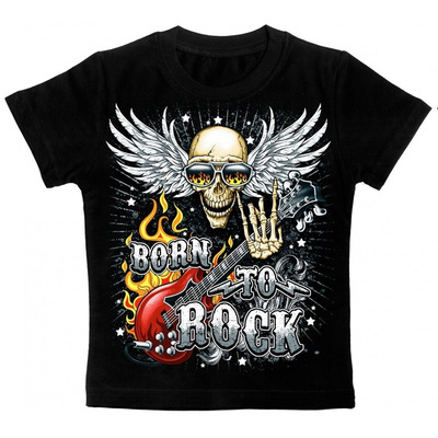 Дитяча футболка Born to Rock Зображення