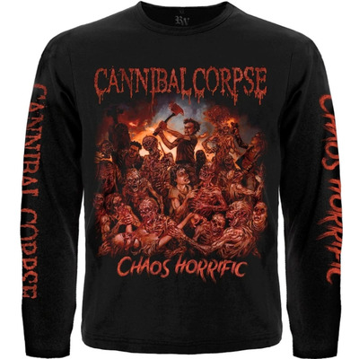 Футболка з довгим рукавом Cannibal Corpse "Chaos Horrific" Зображення