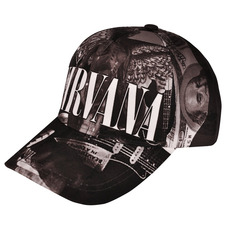 Бейсболка full print Nirvana Зображення